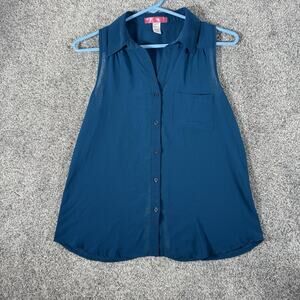 Six Degrees of Separation Top XS Lightweight Office Chic Casual Summer Classic